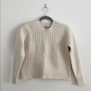 Cream Madewell sweater